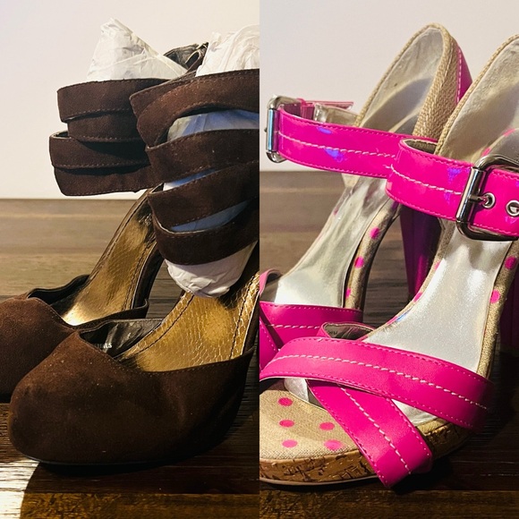 2X BUNDLE Anne Michelle / Charles David - Picture 1 of 3